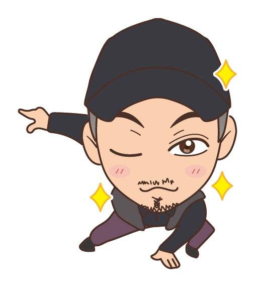 横堀健太郎のイラスト